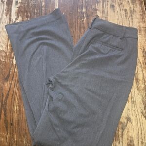 Liz Claiborne Charcoal Wide Leg Pants